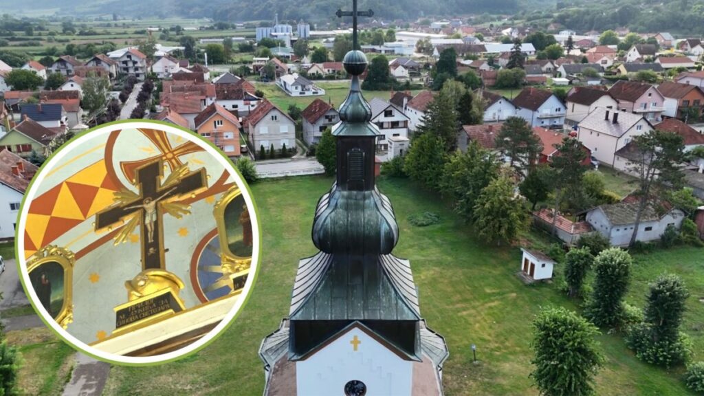 КРСТ, ДВЕРИ И ДВЕ ИКОНЕ ОДОЛЕЛИ ПЛАМЕНУ У ЦРКВИ ЗАПАЉЕНОЈ ИЗ ОСВЕТЕ